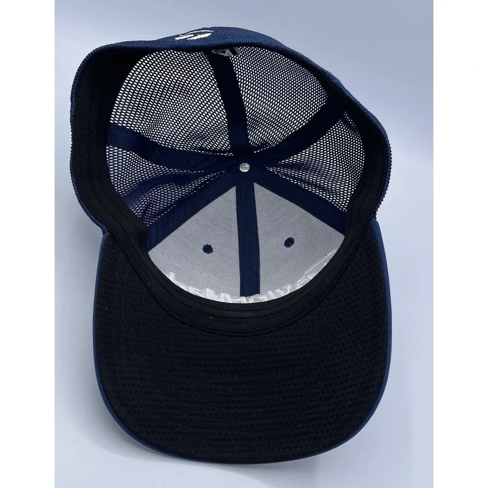 TaylorMade Tour Cage 23 Navy‎ Blue Mesh Back Headwear Fitted Men's S/M NWOT New